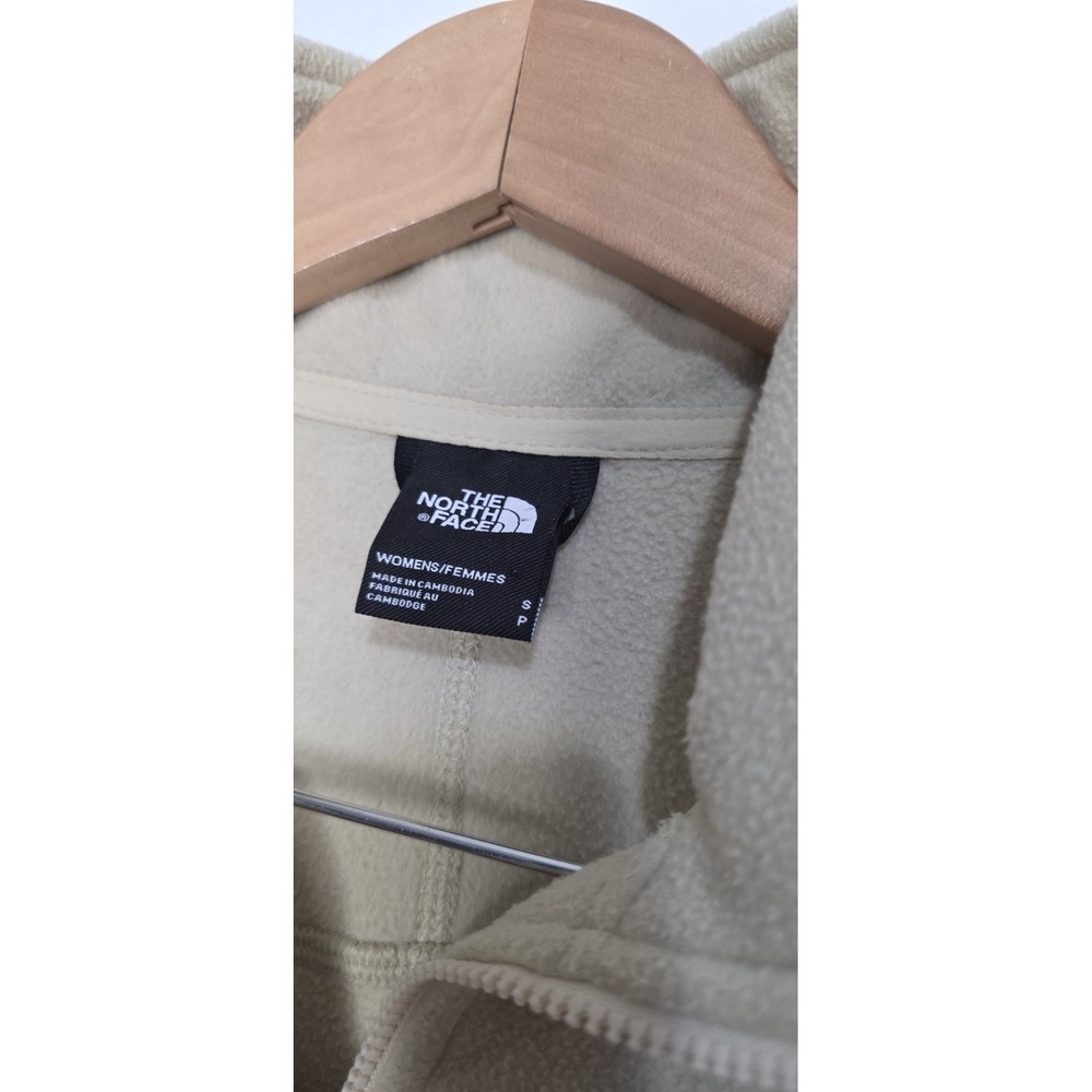The North Face Women Glacier Fleece Dress Woman S Beige Winter Fall Long Sleeve - Picture 5 of 11